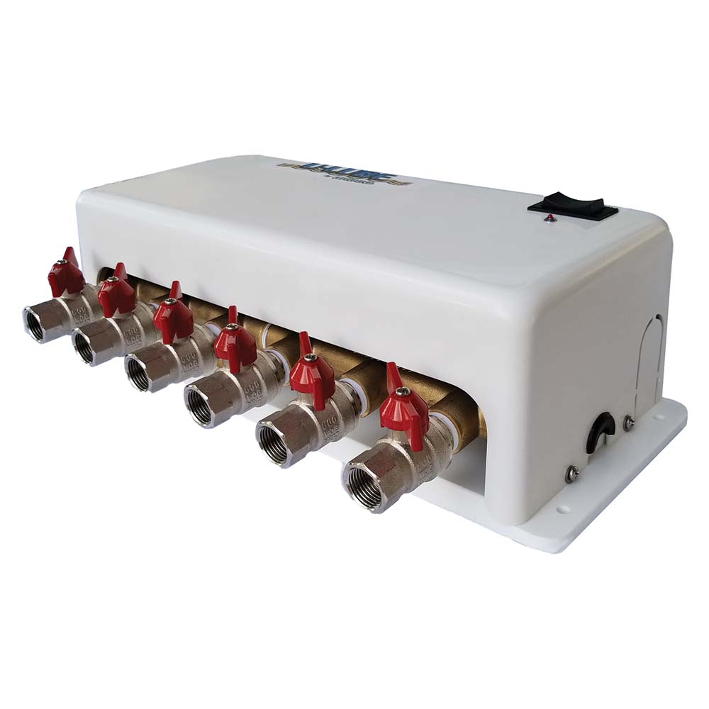 GROCO 6 PORT OIL CHANGE SYSTEM WITH REVERSING SWITCH 24V