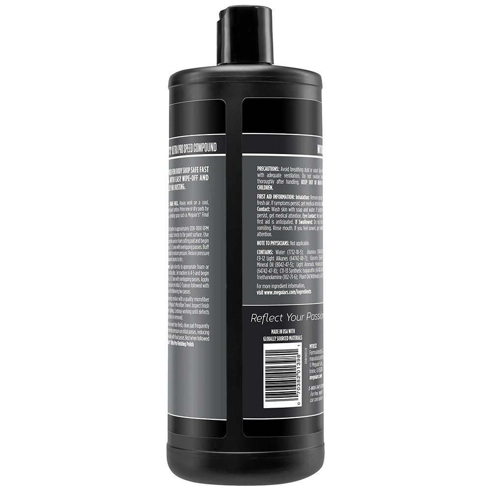 MEGUIAR'S ULTRA PRO SPEED COMPOUND 32 OZ - Image 2