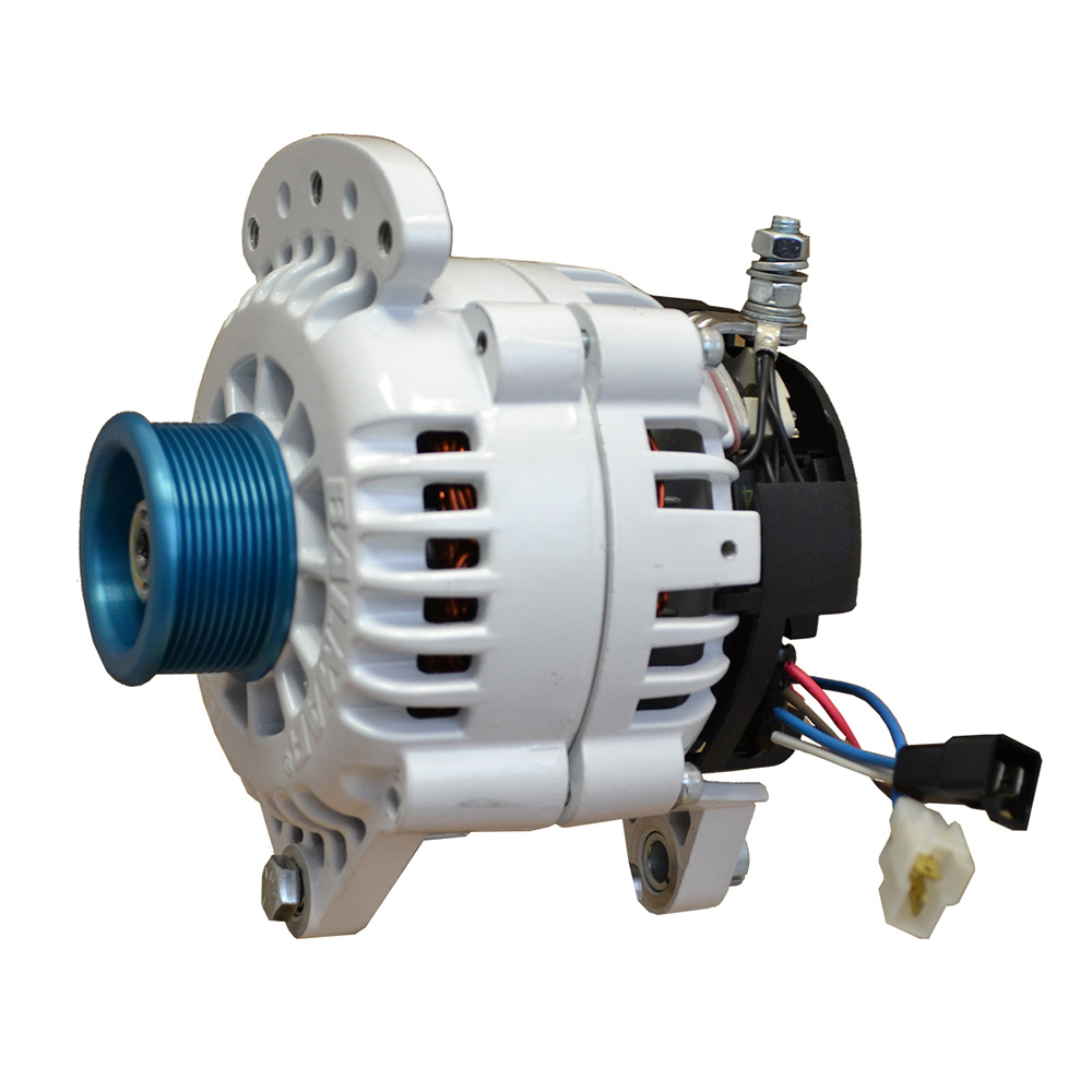BALMAR ALTERNATOR 120 AMP 12 VOLT 3.15" DUAL FOOT SADDLE