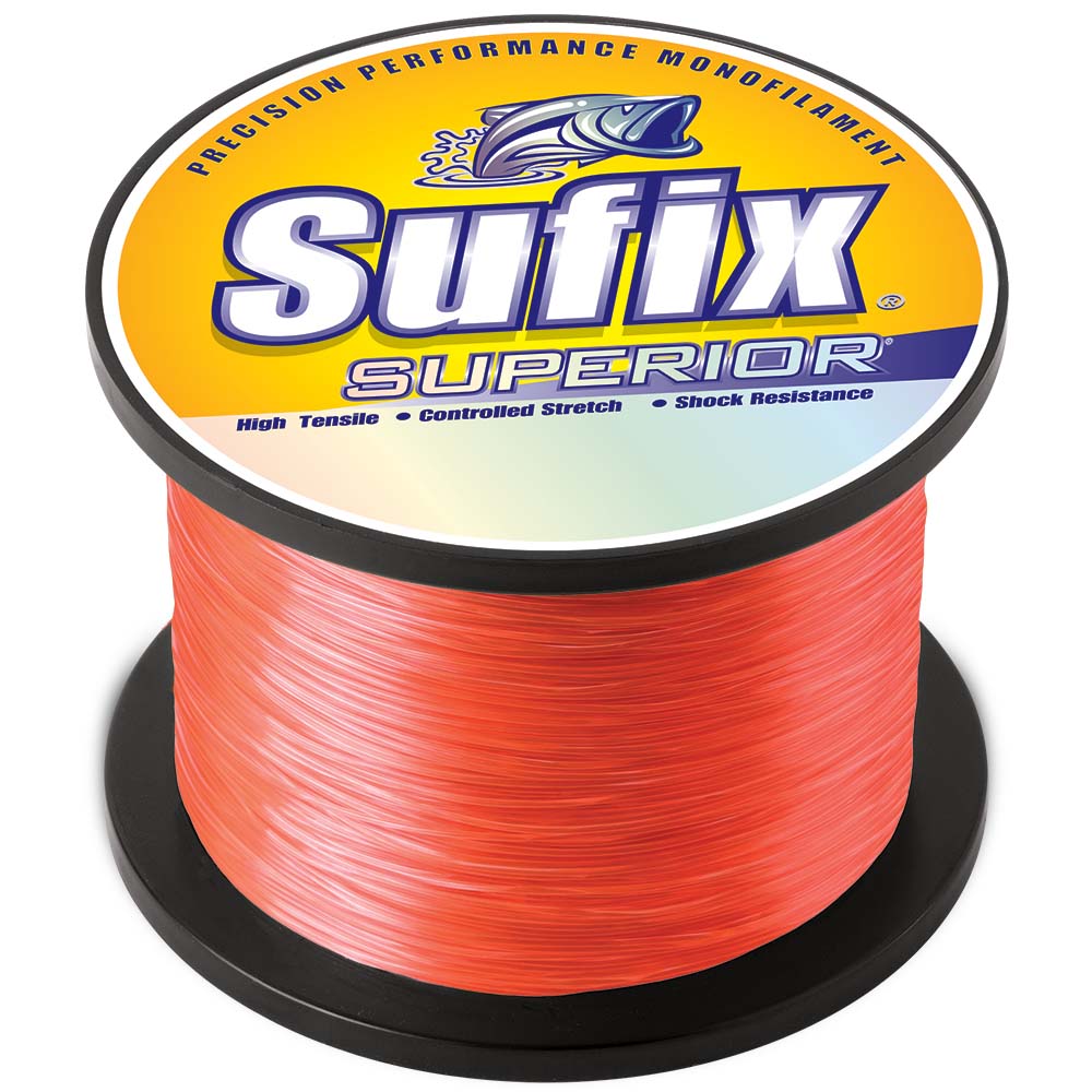 SUFIX SUPERIOR 60LB 1825YDS NEON FIRE MONOFILAMENT