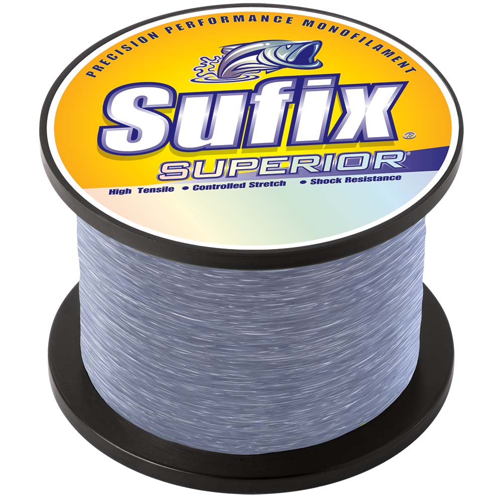 SUFIX SUPERIOR 60LB 830YDS SMOKE BLUE MONOFILAMENT