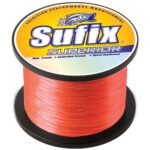 SUFIX SUPERIOR 40LB 6550YDS NEON FIRE MONOFILAMENT