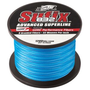 SUFIX 832 BRAID 15LB COASTAL CAMO 1200YDS