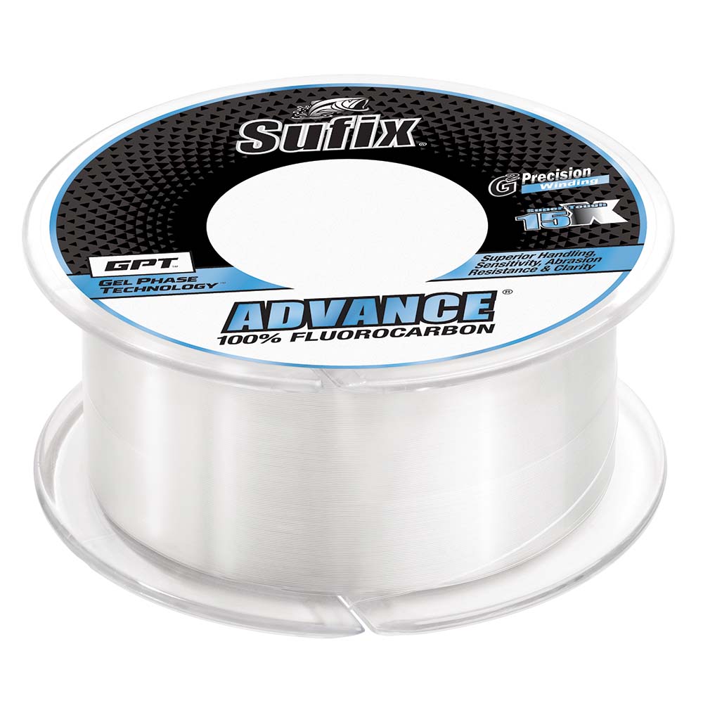 SUFIX ADVANCE FLUOROCARBON 8LB CLEAR 200YDS