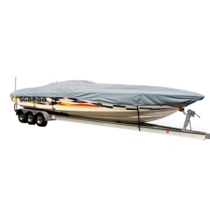 CARVER SUN-DURA STYLED-TO-FIT BOAT COVER F/ 24.5'