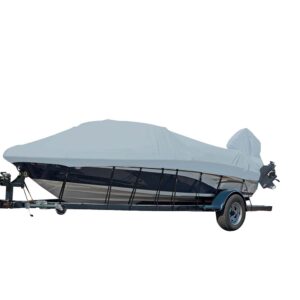 CARVER SUN-DURA STYLED-TO-FIT BOAT COVER F/ 21.5' V-HULL