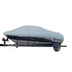 CARVER SUN-DURA STYLED-TO-FIT  BOAT COVER F/ 24.5' I/O V-HULL