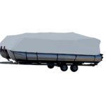 CARVER SUN-DURA STYLED-TO-FIT BOAT COVER F/ 21.5' PONTOONS