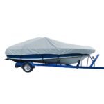 CARVER SUN-DURA STYLED-TO-FIT BOAT COVER F/ 21.5' V-HULL