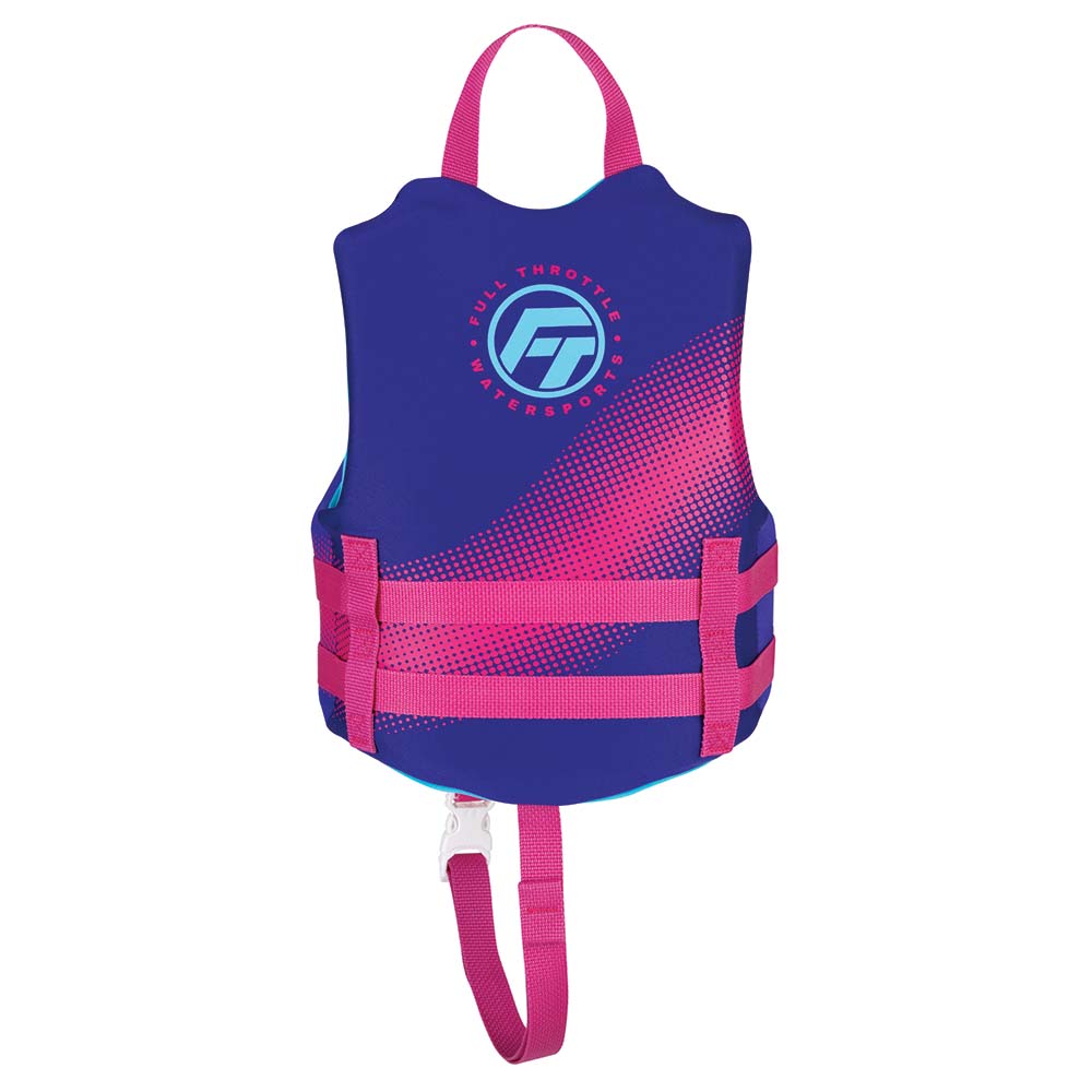 FULL THROTTLE CHILD RAPID DRY LIFE JACKET - PURPLE - Image 2