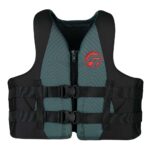 FULL THROTTLE ADULT RAPID DRY LIFE JACKET S/M - GRAY/BLACK