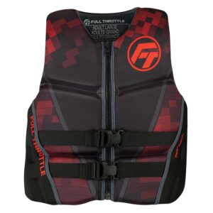 FULL THROTTLE MEN'S RAPID DRY FLEX-BACK LIFE JACKET - 3XL