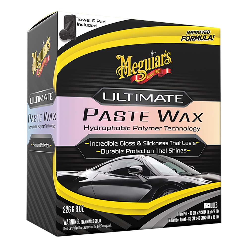 MEGUIAR'S ULTIMATE PASTE WAX 8 OZ.