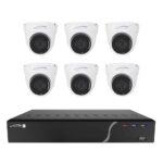 SPECO 8 CHANNEL NVR KIT W/ 6 OUTDOOR IR 5MP IP CAMERAS
