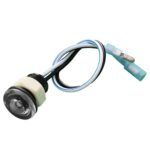 INNOVATIVE LIGHTING BLUE/WHITE BI-COLOR DOMED BULKHEAD LIGHT
