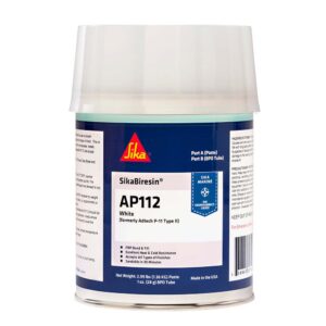 SIKA SIKABIRESIN AP112 WHITE  QUART CAN
