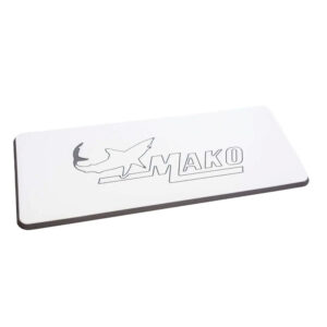 SEADEK 16" X 39" 20MM DUAL DENSITY LARGE HELM PAD WHITE/