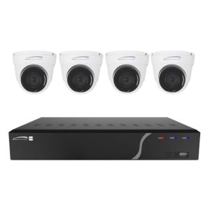 SPECO 4 CHANNEL NVR KIT W/ 4 OUTDOOR IR 5MP IP CAMERAS