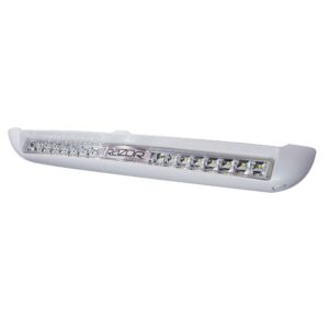 LUMITEC RAZOR LIGHT BAR FLOOD WHITE WITH INVERTED LOGO