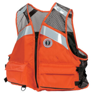 MUSTANG INDUSTRIAL MESH VEST S/M ORANGE