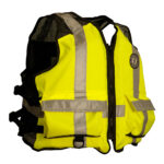 MUSTANG HIGH VISIBILITY INDUSTRIAL MESH VEST 4XL/5XL