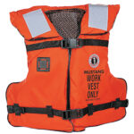 MUSTANG TYPE III/V WORK VEST ORANGE
