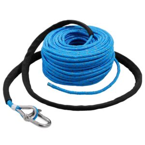 TRAC ANCHOR ROPE 5MM X 100' SS SHACKLE