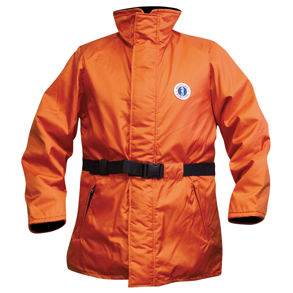 MUSTANG CLASSIC FLOTATION COAT LARGE ORANGE