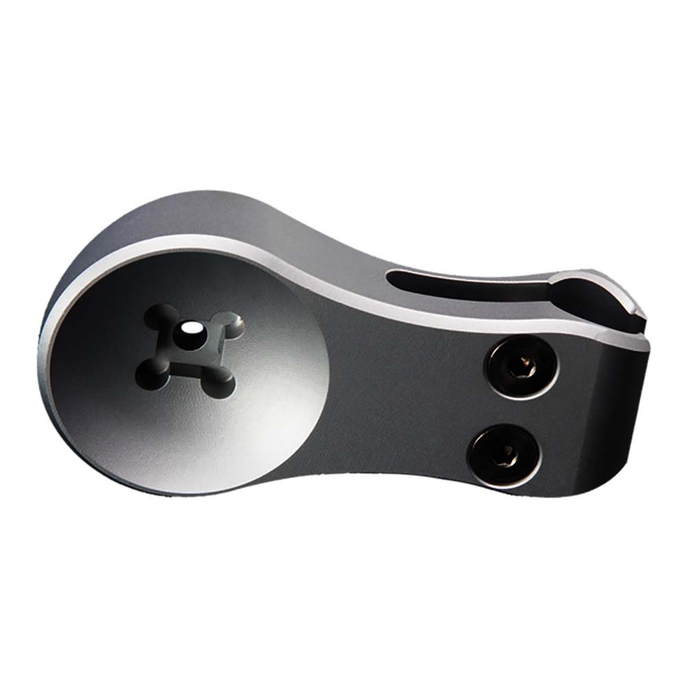 PTM WATERSPORTS ROD-TO-SCOOP ADAPTER RTS-100 - TITANIUM