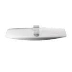 PTM WATERSPORTS CENTER CONSOLE MIRROR W/MOUNT - WHITE