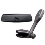 PTM WATERSPORTS MIRROR/BRACKET KIT VR-140 PRO - BLACK &
