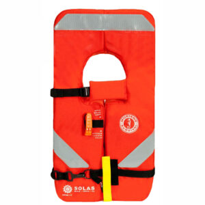 MUSTANG SOLAS TYPE 1 CHILD LIFE JACKET ORANGE