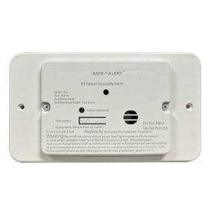 SAFE T ALERT CARBON MONOXIDE RV WHITE FLUSH MOUNT