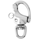 WICHARD 4-3/4" SNAP SHACKLE WITH SWIVEL EYE