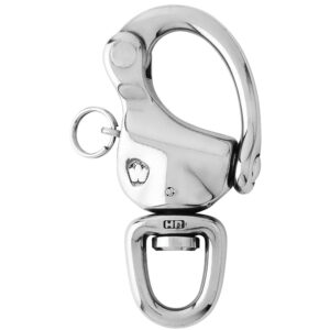 WICHARD 4-3/4" SNAP SHACKLE WITH SWIVEL EYE