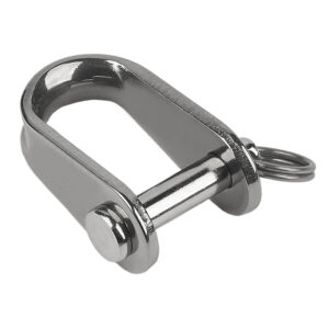 SCHAEFER STAMPED D SHACKLE 1/4"
