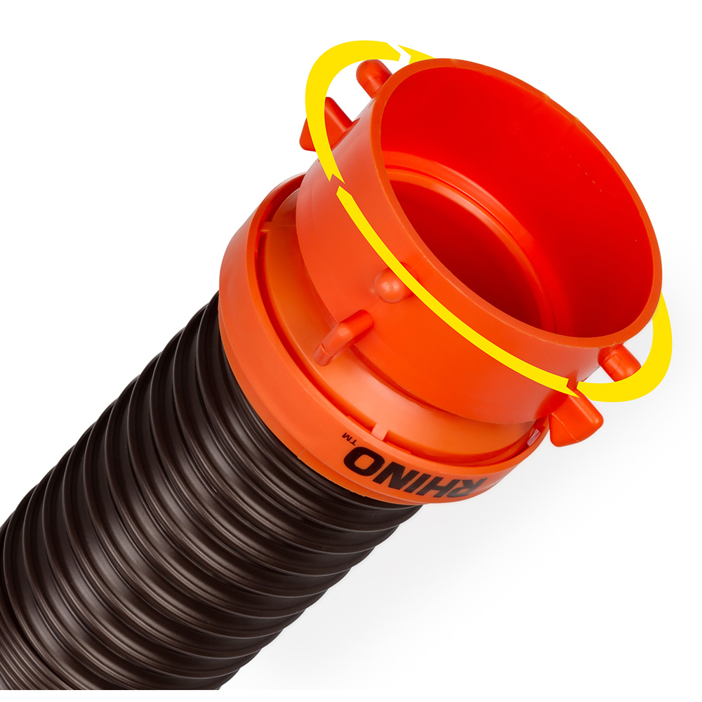 CAMCO RHINOFLEX 10' SEWER HOSE EXTENSION W/ SWIVEL - Image 3