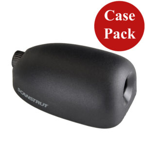 SCANSTRUT BLACK HORIZONTAL DECK SEAL CONNECTOR .08"-.24"