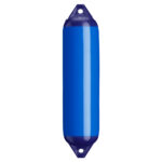 POLYFORM F-1 TWIN EYE FENDER 6" X 24" BLUE