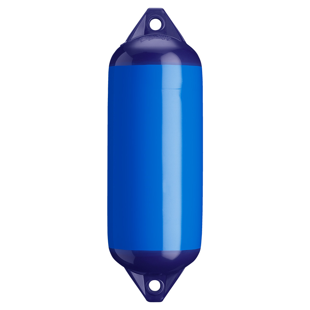 POLYFORM F-2 TWIN EYE FENDER 8.2" X 25" BLUE