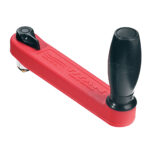 LEWMAR RED TITAN WINCH HANDLE LOCKING 10"