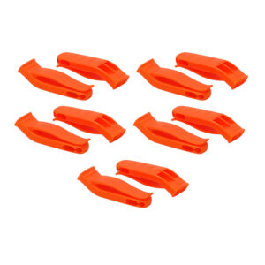MUSTANG SIGNAL WHISTLE 10 PACK ORANGE