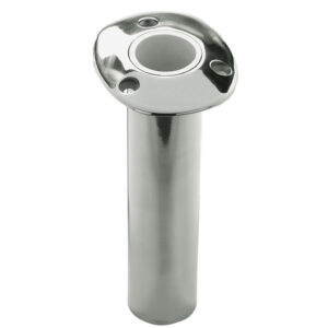 CE SMITH FLUSH MOUNT 0 DEGREE SWIVEL ROD HOLDER STAINLESS