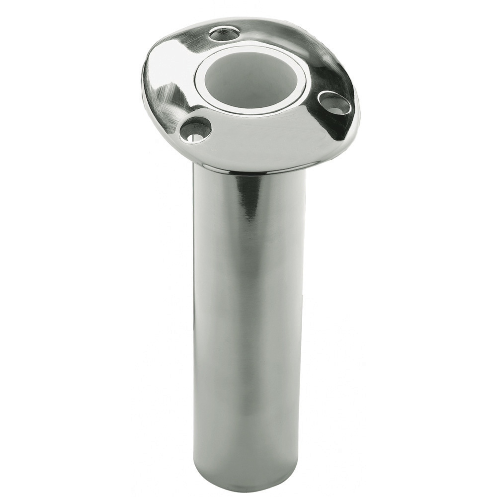 CE SMITH FLUSH MOUNT 0 DEGREE SWIVEL ROD HOLDER STAINLESS