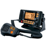 UNIDEN UM725 BLACK FIXED MOUNT MARINE VHF RADIO WITH GPS