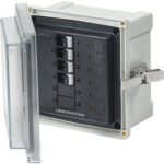 BLUE SEA 3134 SMS PANEL ENCLOSURE 12/24VDC 4CB