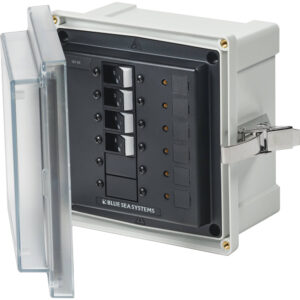 BLUE SEA 3134 SMS PANEL ENCLOSURE 12/24VDC 4CB
