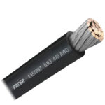 PACER BLACK 4/0 AWG BATTERY CABLE SOLD BY THE FOOT