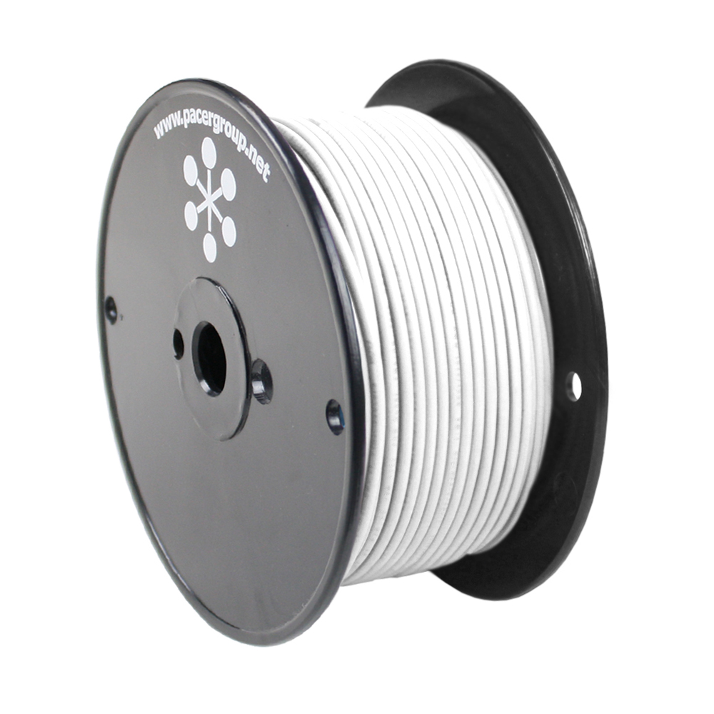 PACER WHITE 250' 8 AWG PRIMARY WIRE