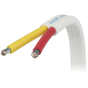 PACER SAFETY DUPLEX WIRE 100' 12/2 RED, YELLOW